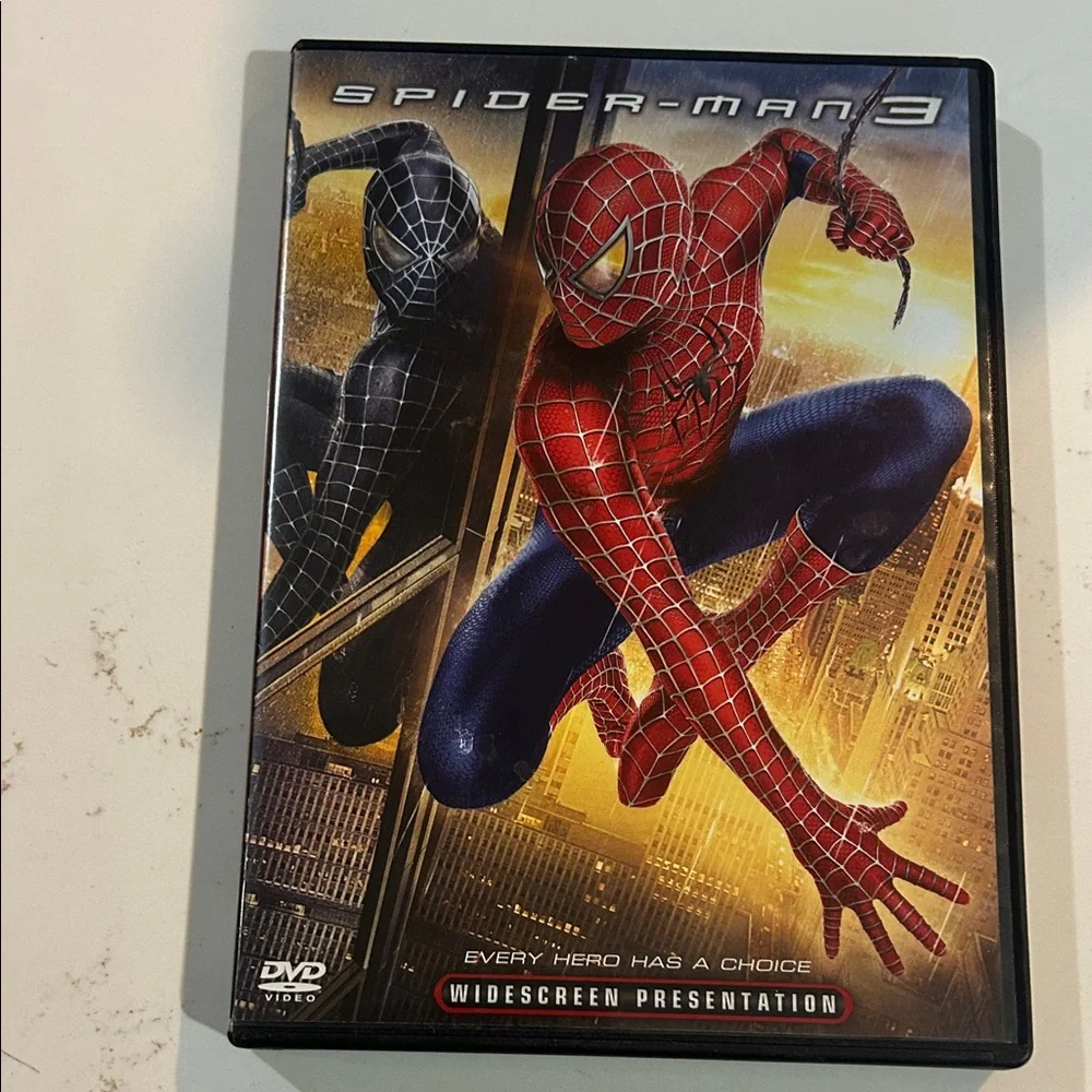 Spider-Man 3 DVD - preowned owned good condition